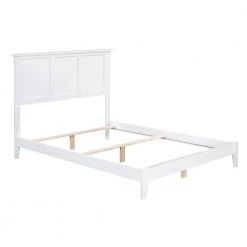 Madison Full Traditional Bed in White by AFI