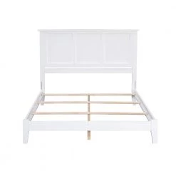 Madison White Queen Traditional Bed by AFI