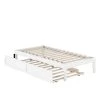 Colorado Twin Bed with USB Turbo Charger and Twin Trundle in White by AFI 2 Colorado Twin Bed with USB Turbo Charger and Twin Trundle in White by AFI -Outlet AFI Store white afi platform beds ag8011222 64 1000