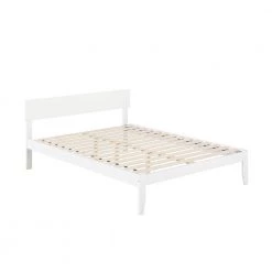 Boston Queen Bed in White by AFI -Outlet AFI Store white afi platform beds ag8110042 40 1000