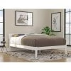 Boston Queen Bed in White by AFI 1 Boston Queen Bed in White by AFI -Outlet AFI Store white afi platform beds ag8110042 64 1000