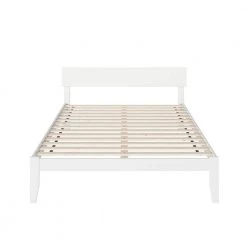 Boston Queen Bed in White by AFI -Outlet AFI Store white afi platform beds ag8110042 a0 1000