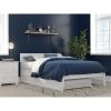 Boston White Full Bed with Twin Trundle by AFI -Outlet AFI Store white afi platform beds ag8111232 64 1000
