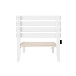 Oxford in White Twin Extra Long Bed with USB Turbo Charger by AFI 11 Oxford in White Twin Extra Long Bed with USB Turbo Charger by AFI -Outlet AFI Store white afi platform beds ag8310012 4f 1000