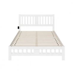 Tahoe White Queen Bed with Footboard by AFI 10 Tahoe White Queen Bed with Footboard by AFI -Outlet AFI Store white afi platform beds ag8960042 c3 1000
