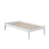 Concord White Twin XL Platform Bed with Open Foot Board by AFI 1 Concord White Twin XL Platform Bed with Open Foot Board by AFI -Outlet AFI Store white afi platform beds ar8011002 64 1000