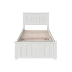 Nantucket White Twin Platform Bed with Matching Foot Board and Twin Size Urban Trundle Bed by AFI 15 Nantucket White Twin Platform Bed with Matching Foot Board and Twin Size Urban Trundle Bed by AFI -Outlet AFI Store white afi platform beds ar8226012 31 1000