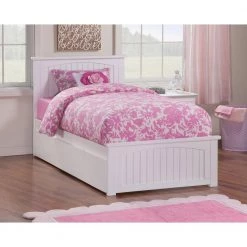 Nantucket White Twin Platform Bed with Matching Foot Board and Twin Size Urban Trundle Bed by AFI 11 Nantucket White Twin Platform Bed with Matching Foot Board and Twin Size Urban Trundle Bed by AFI -Outlet AFI Store white afi platform beds ar8226012 40 1000