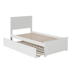 Nantucket White Twin Platform Bed with Matching Foot Board and Twin Size Urban Trundle Bed by AFI 12 Nantucket White Twin Platform Bed with Matching Foot Board and Twin Size Urban Trundle Bed by AFI -Outlet AFI Store white afi platform beds ar8226012 a0 1000