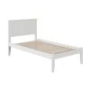 Madison White Twin Platform Bed with Open Foot Board by AFI 1 Madison White Twin Platform Bed with Open Foot Board by AFI -Outlet AFI Store white afi platform beds ar8621002 64 1000