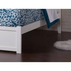 Madison Full Platform Bed with Flat Panel Foot Board and 2-Urban Bed Drawers in White by AFI 16 Madison Full Platform Bed with Flat Panel Foot Board and 2-Urban Bed Drawers in White by AFI -Outlet AFI Store white afi platform beds ar8632112 44 1000