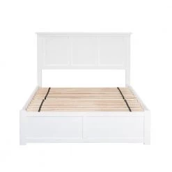 Madison Full Platform Bed with Flat Panel Foot Board and 2-Urban Bed Drawers in White by AFI 14 Madison Full Platform Bed with Flat Panel Foot Board and 2-Urban Bed Drawers in White by AFI -Outlet AFI Store white afi platform beds ar8632112 4f 1000