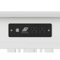 48 in. Rectangular White 1 Drawer Writing Desk with Solid Wood Material by AFI -Outlet AFI Store white afi writing desks ah12222 c3 1000